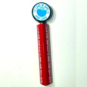 Lake of Bays Light Lager  - Beer Draft Tap Handle 🍺